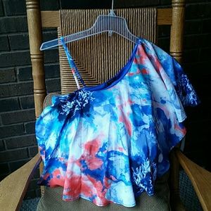 Xoxo multicolored, crop top, size M